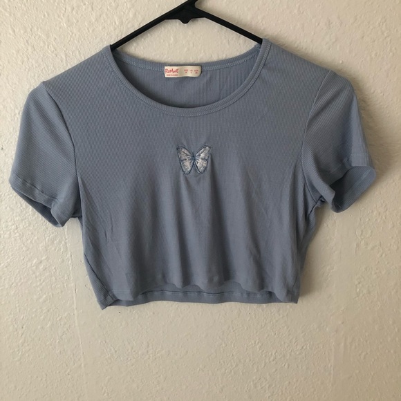 Butterfly crop top - Picture 1 of 3